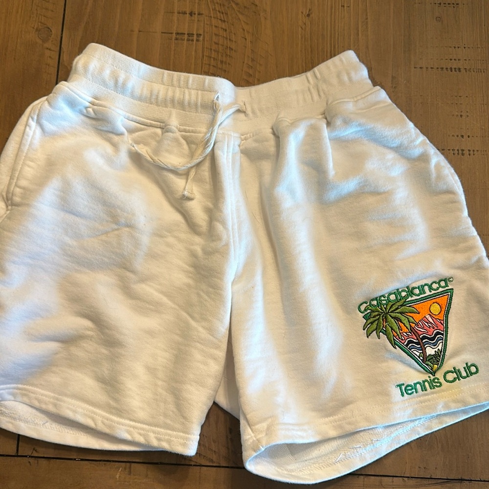 CASABLANCA TENNIS CLUB SWEAT SHORTS